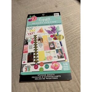 Erin Condren Happy planner Memory Keeping Sticker Book Calendar Organizer